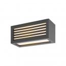 ARDEBO.de SLV BOX_L LED Outdoor Wand- und Deckenaufbauleuchte, IP44, 3000K, 19W, anthrazit (1002035)
