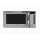 Sharp R15ATGastro-Mikrowelle 1000 W, 28 l, 11 Stufen, SoftTouch, Edelstahl