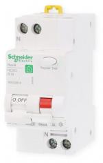 ARDEBO.de Schneider R9D03616 FI/LS-Schalter Resi9 2-Polig, 16A, B-Charakteristik, 10mA, Typ A, 6kA