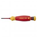 ARDEBO.de Wiha SB 2831-09040 PocketMax Schraubendreher mit Bit Magazin (45296)