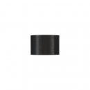 ARDEBO.de SLV FENDA, Leuchtenschirm, rund, Ø/H 30/20 cm, schwarz/kupfer (155592)