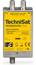 ARDEBO.de TechniSat Mini 2/1x2 Technirouter, silber/gelb (0000/3289)