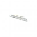 Telegärtner 19" Patch Panel 1HE MPP16-HS K Cat.6a, geschirmt, lichtgrau (100006996)