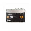 ARDEBO.de Televes K20-12 Kompaktkopfstelle, 12 Transponder