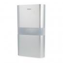 ARDEBO.de Theben theLeda D UD AL LED-Leuchte Wandmontage 11,5 Watt, aluminium, Uplight, Downlight, 3000 K, warmweiß, Bewegungsmelder 1020904