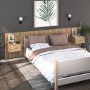 Wand-Nachttische 2 Stk. Sonoma-Eiche