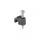 ARDEBO.de OBO Bettermann 2012 35 SW ISO-Nagel-Clip 12mm, L35 PP, tiefschwarz (2232316)