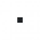 ARDEBO.de Gira 5107005 KNX RF Bedienaufsatz 2fach, Schwarz matt