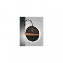 ARDEBO.de Fabas Luce Dual Wandleuchte, LED, holz/schwarz (3717-20-101)