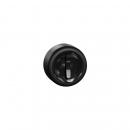 ARDEBO.de Elso WDE015921 Universalschalter (6/1) 16A, Renova, Schwarz