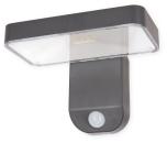 ARDEBO.de Reality Esquel Solar-Außenwandleuchte LED, 1-flammig, Bewegungsmelder, 4,5W, 290lm, 3000K, anthrazit (R22261142)