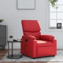 Relaxsessel Rot Kunstleder