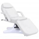 Massagetisch Weiß 180x62x(86,5-118) cm  