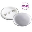 Button-Teile 500 Sets 37 mm