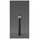 ARDEBO.de RZB Pollerleuchte Mega Gürtellinse, LED, 10W, 4000K, IP65, Stand, Höhe:1000, anthrazit metallic (611884.0031.1)
