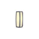 ARDEBO.de SLV MERIDIAN BOX Sensor Outdoor Wandleuchte, TC-(D,H,T,Q)SE, IP54, anthrazit, max. 25W (230085)