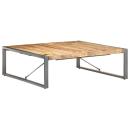 Couchtisch 120x120x40 cm Raues Mangoholz