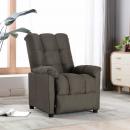 Relaxsessel Taupe Stoff