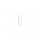 ARDEBO.de Jung AF583BFWWM Rahmen, 3fach, A flow, schneeweiß matt