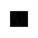 ARDEBO.de PKM IN4B-3 G Autarkes Induktionskochfeld, 59 cm breit, TouchControl, Boosterfunktion, Kindersicherung, Aluminiumrahmen