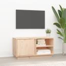 TV-Schrank 80x35x40,5 cm Massivholz Kiefer