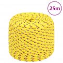 Bootsseil Gelb 8 mm 25 m Polypropylen