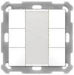 MDT BE-TA5506.G2 Taster 55 6-fach, reinweiß glänzend