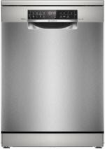 Bosch SMS6ZCI16E Serie 6 Standgeschirrspüler, 60 cm breit, 14 Maßgedecke, AquaStop, Silence Plus, Max Flex Körbe, VarioSchublade, HomeConnect, Innenraumbeleuchtung, Gebürsteter Stahl mit Anti-Fingerprint