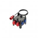 ARDEBO.de PCE Kunststoff-Mobilverteiler, Modell IMST, IP44, 197x197x200, 0TE, schwarz (9030020)