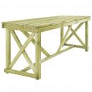 Gartentisch 160x79x75 cm Holz