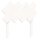 Seniorenbett mit Kopfteil Weiß Massivholz