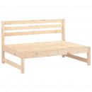 6-tlg. Garten-Lounge-Set Massivholz Kiefer