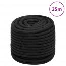 Bootsseil Schwarz 16 mm 25 m Polypropylen