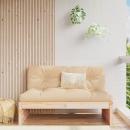 Garten-Mittelsofa 120x80 cm Massivholz Kiefer
