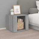 Nachttisch Grau Sonoma 41x40x36 cm Holzwerkstoff