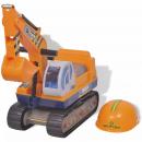 100089 Aufsitzbagger Kunststoff Gelb