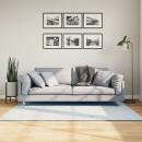 Teppich HUARTE Kurzflor Weich und Waschbar Blau 120x170 cm