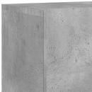 4-tlg. Wohnwand Betongrau Holzwerkstoff