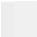 5-tlg. Wohnwand Weiß Holzwerkstoff