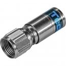 TechniSat F-Kompressionsstecker 7mm (0001/3348), 100 Stück