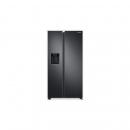 ARDEBO.de Samsung RS6GA884CB1/EG Stand Side-by-Side Kombination, 91 cm breit, 635L, No Frost+, Eisbereiter, Wasserspender, Festwasseranschluss, WiFi, Premium Black Steel