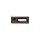 ARDEBO.de Grothe ETA 501 G Etagenplatte AP Bronzeguß 1 Klingeltaster/1reihig (0193061)