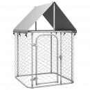 Outdoor-Hundezwinger mit Dach 100x100x150 cm