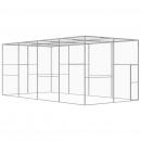 Katzenkäfig 6x3x2,5 m Verzinkter Stahl