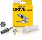 ARDEBO.de Schellenberg Notentriegelungsschloss für Garagentorantriebe, silber (60511)