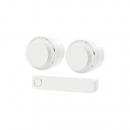 Hekatron ORS Funkset 155 Funkauchschalter Set, d=80mm, weiß (31-4100025-01-01)