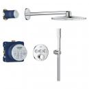GROHE Precision Smartcontrol Duschsystem, Quickfix, Unterputz, mit Vitalio Smartactive 310, chrom (34874000)