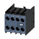 ARDEBO.de Siemens 3RH2911-1FA04 Hilfsschalter, frontseitig, 4 Ö, .1/.2, .1/.2, .1/.2, .1/.2, Strombahn: 1 Ö, 1 Ö, 1 Ö, 1 Ö, Schraubanschluss