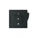 ARDEBO.de Busch-Jaeger 20 EUCBDR-885 Busch-Servicesteckdose, future linear, Safety+, schwarz matt (2CKA002013A5421)