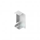 ARDEBO.de Niedax Endabschlussdeckel, 40x40mm pulverbeschichtet RAL 9010, reinweiß (LED40.040R)